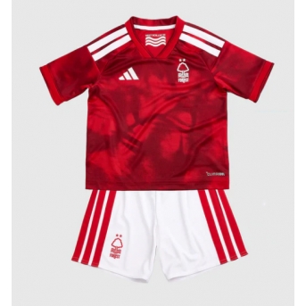 Billige Fotballdrakt Nottingham Forest Replika Hjemmedraktsett Barn 2026-27 Kortermet (med bukser)